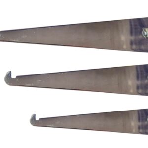 ménsula plana para cremallera