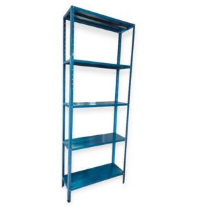 estante azul de 30x85x220cm