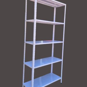 estante blanco industrial 100x40x220cm