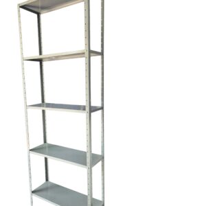 estante gris de 30x80x220cm