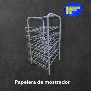 papelera chica de mostrador